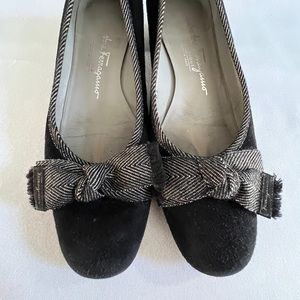 Ferragamo suede flats